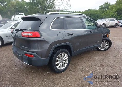 2015 Jeep Cherokee Limited from USA, damaged, VIN 1C4PJMDB9FW742966